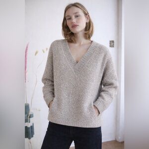 54 - Bodybag Wool Blend Sweater With Satin Lined Pockets